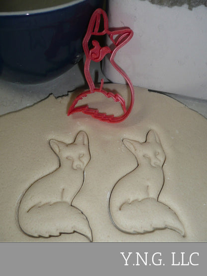 Fox Forest Animal Woodland Creature Cookie Cutter Made In USA PR2289