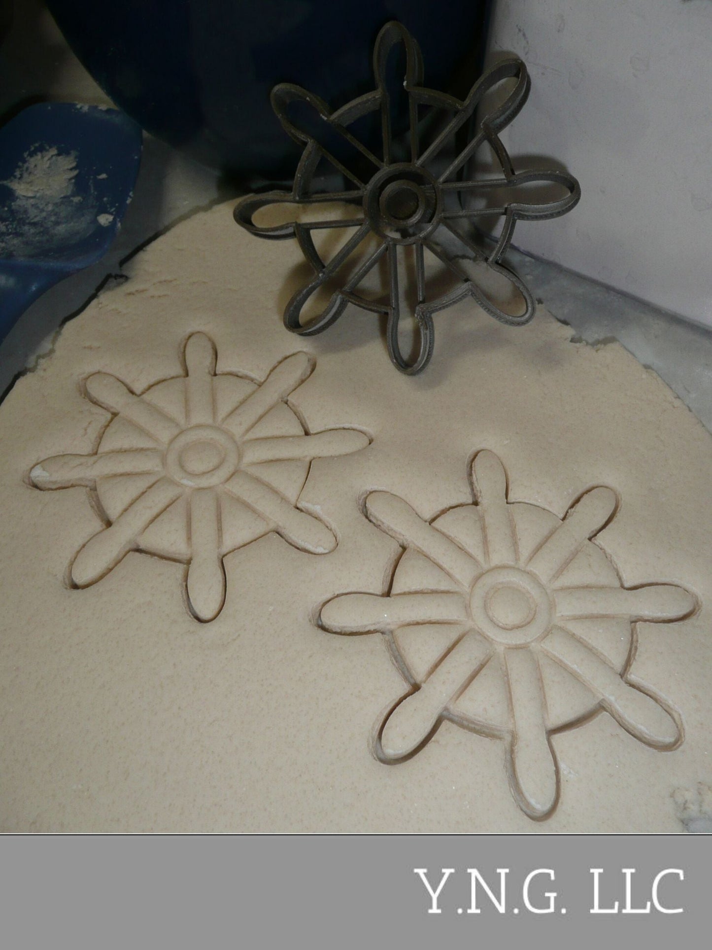 Ship Helm Nautical Boat Wheel Water Vessel Cookie Cutter Made In USA PR2164