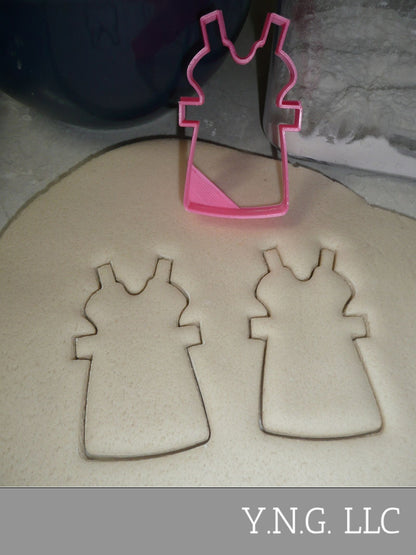 Paper Doll Tab Girl Dress with Sleeves Cookie Cutter Made In USA PR2285