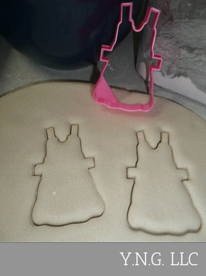Paper Doll Tab Girl Sleeveless Dress Cookie Cutter Made In USA PR2284