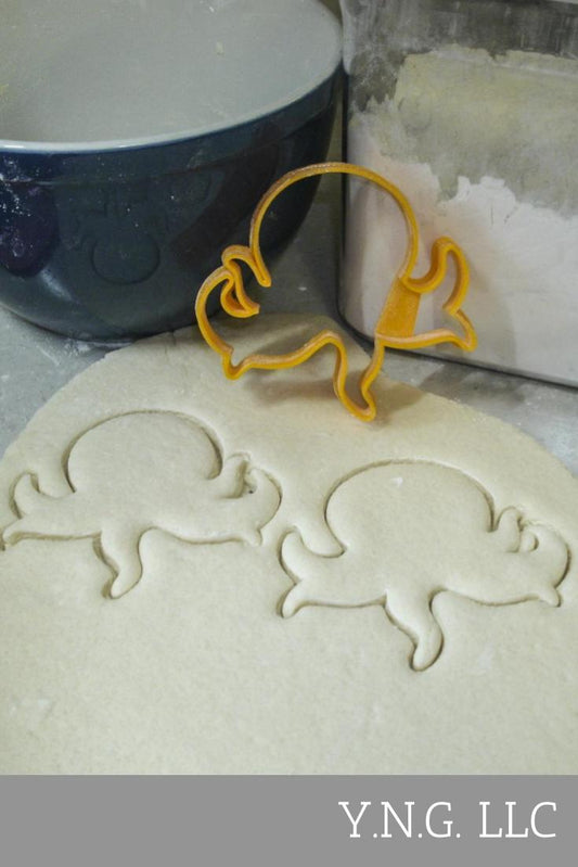 Octopus Eight Limbs Mollusk Cephalopod Cookie Cutter Made In USA PR543