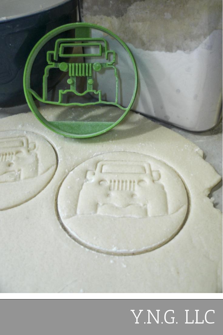 Jeep 4x4 Vehicle SUV Military Off Road Vehicle Cookie Cutter Made In USA PR550
