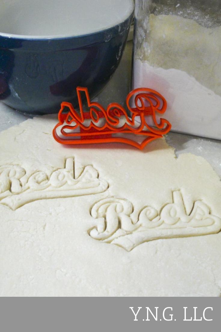 Cincinnati Reds MLB Baseball Sports Team Cookie Cutter Made In USA PR930