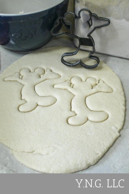 Mickey Mouse Hands Up Cartoon Disney Cookie Cutter Made In USA PR512