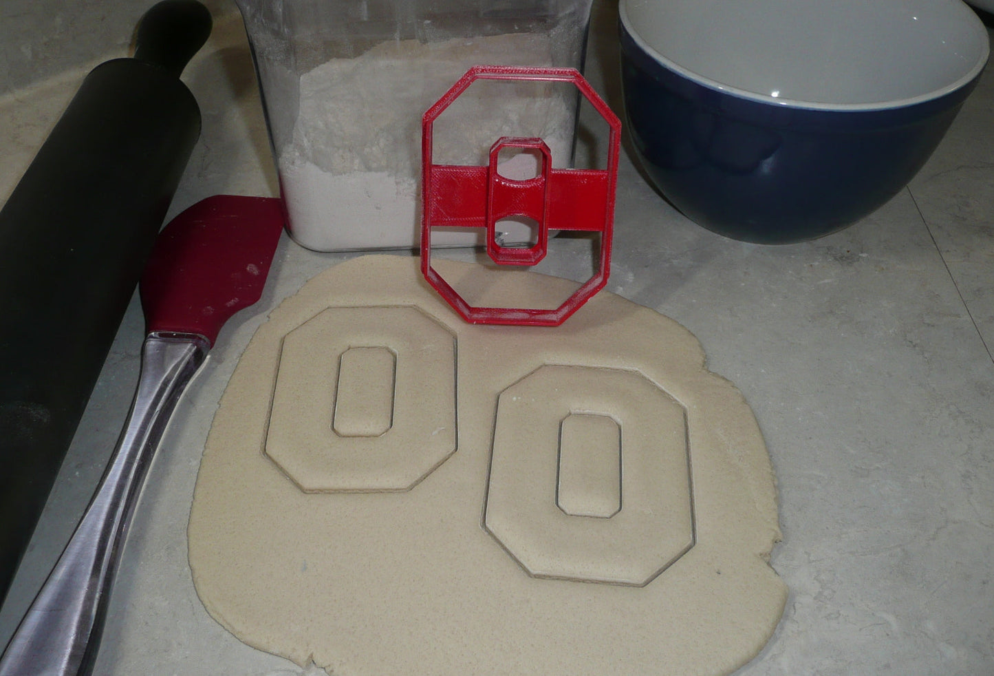 Ohio State University Buckeyes O Logo Sport Cookie Cutter Made In USA PR2453
