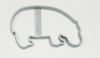 Hippo Outline Hippopotamus Large Mammal Cookie Cutter Made In USA PR2025