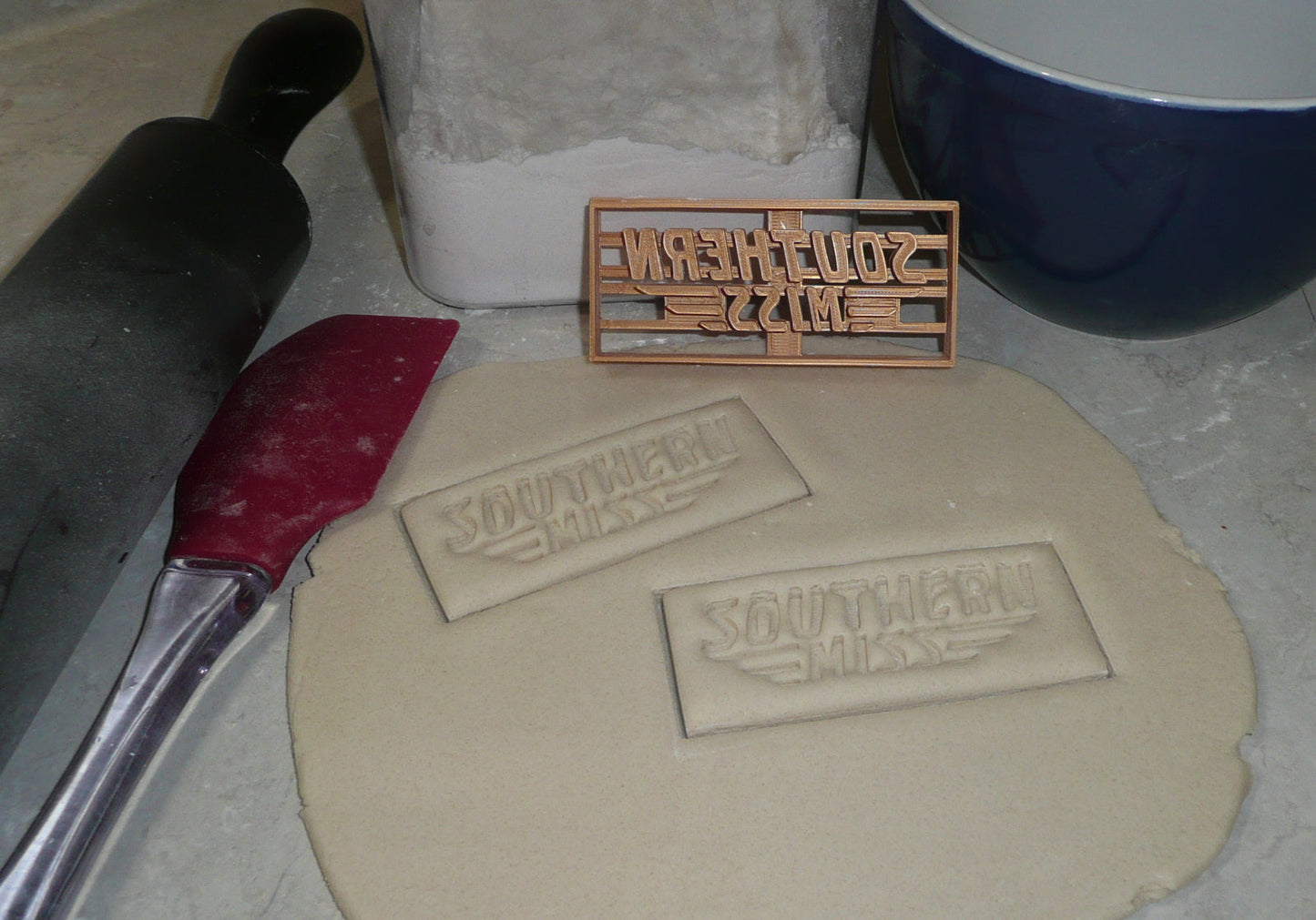 Southern Miss Mississippi Golden Eagles Cookie Cutter Made In USA PR2349