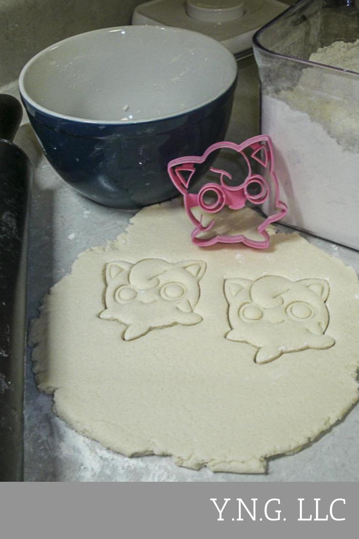Jigglypuff Fairy Pokemon Pink Balloon Cookie Cutter Made In USA PR869