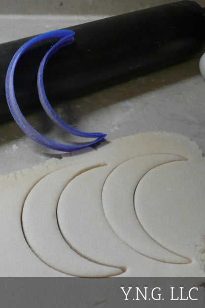 Moon Shape Half Moon Crescent Cookie Cutter Made in USA PR250