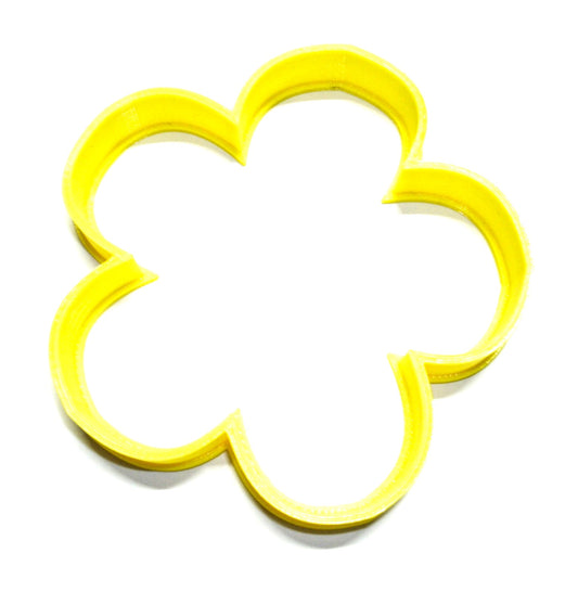 6x Flower Wildflower Fondant Cutter Cupcake Topper 1.75 IN USA FD261