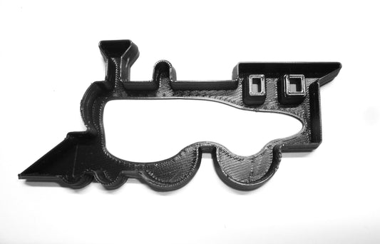 6x Steam Train Engine Fondant Cutter Cupcake Topper 1.75 IN USA FD279