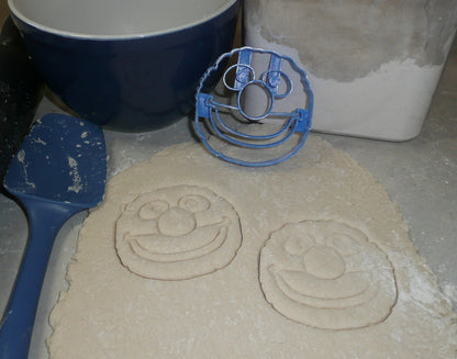 Grover Face Sesame Street Muppet Show Character Cookie Cutter Made In USA PR2249