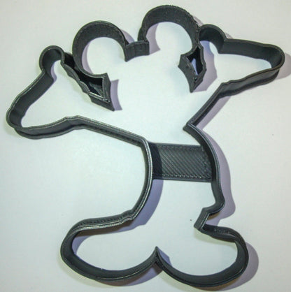 Mickey Mouse Hands Up Cartoon Disney Cookie Cutter Made In USA PR512