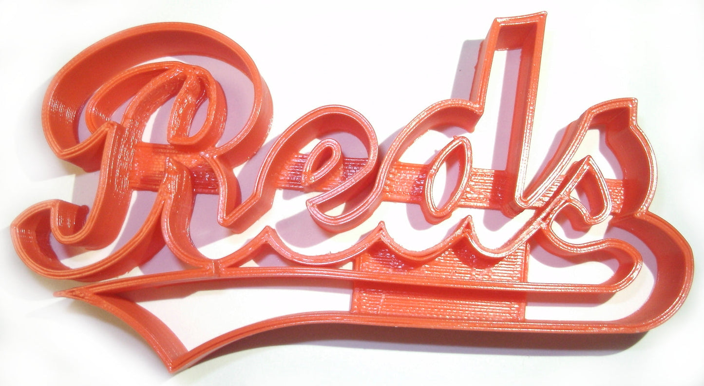 Cincinnati Reds MLB Baseball Sports Team Cookie Cutter Made In USA PR930