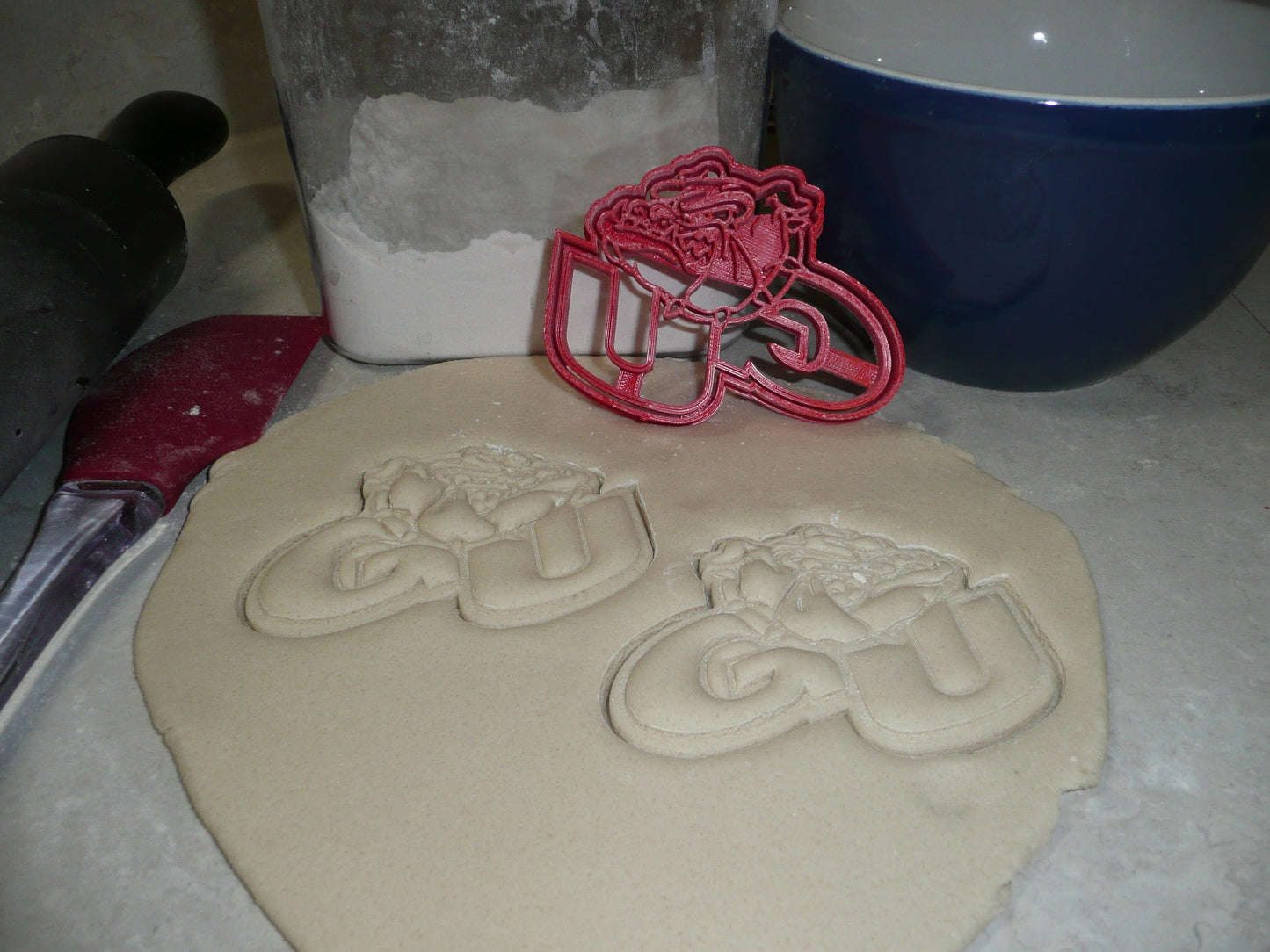 Gonzaga University GU Zags Bulldogs Sports Cookie Cutter Made In USA PR2457