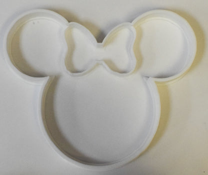 Minnie Mouse Head With Bow Disney Cookie Cutter Made In USA PR308