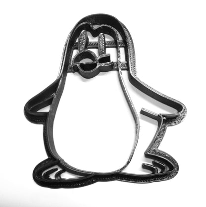 6x Penguin Detailed Fondant Cutter Cupcake Topper 1.75 IN USA FD379
