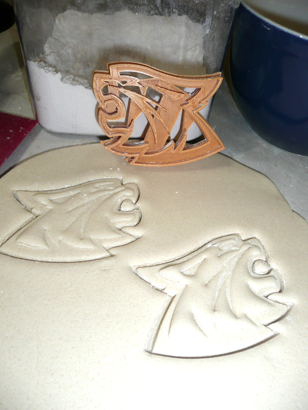 Pearl River Community College Wildcats PRCC Cookie Cutter Made In USA PR2347