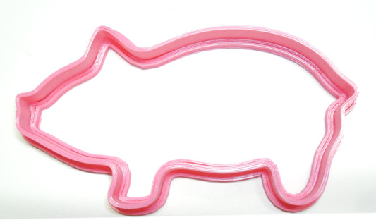 6x Pig Piggy Hog Fondant Cutter Cupcake Topper 1.75 IN USA FD441
