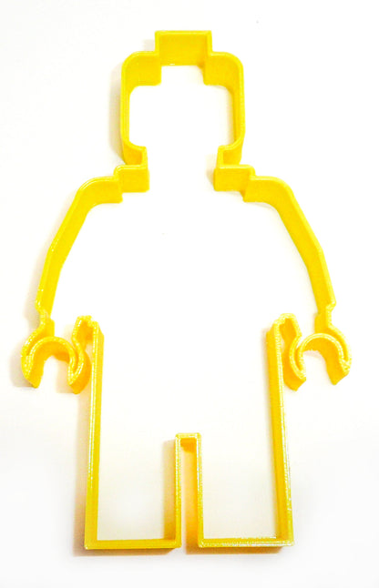 6x LEGO Person Fondant Cutter Cupcake Topper 1.75 IN USA FD450