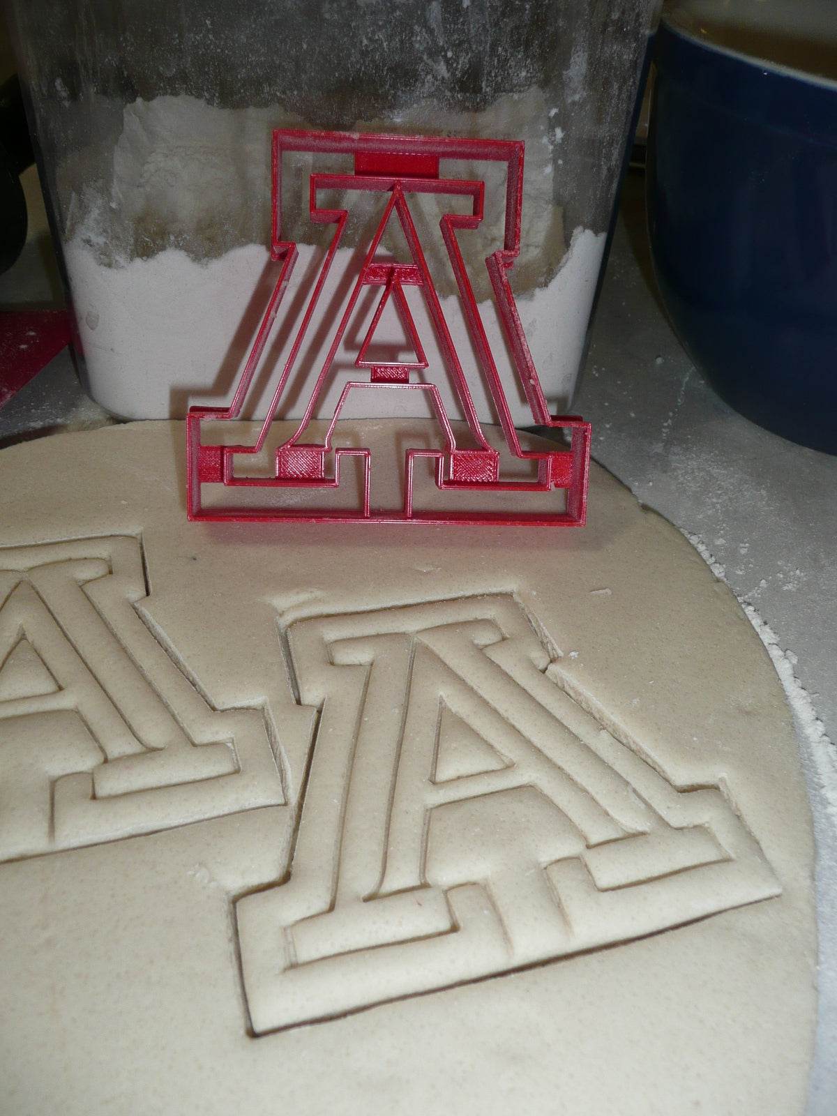 University Of Arizona Wildcats A Logo Sports Cookie Cutter Made In USA PR2455