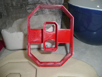 Ohio State University Buckeyes O Logo Sport Cookie Cutter Made In USA PR2453
