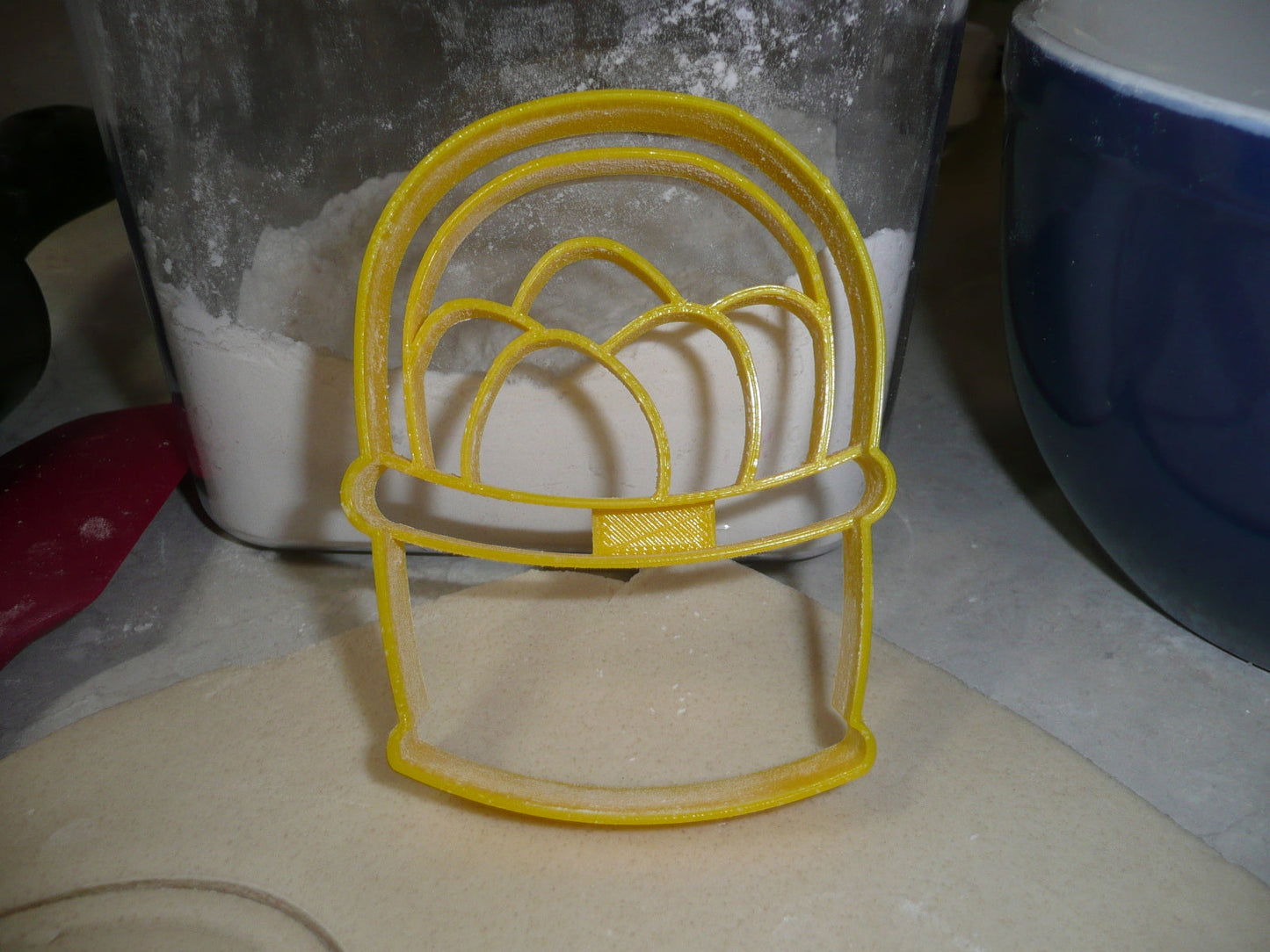 Easter Egg Basket Farm Eggs Bunny Treat Cookie Cutter Made In USA PR2444