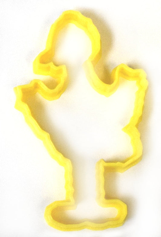 6x Big Bird Fondant Cutter Cupcake Topper 1.75 IN USA FD539