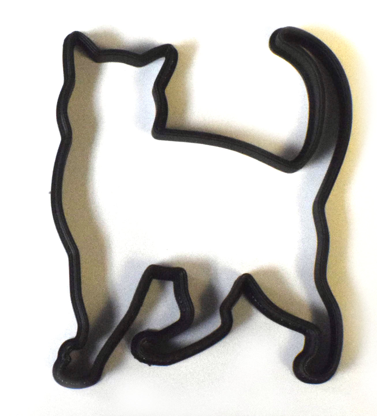 6x Cat Kitty Walk Fondant Cutter Cupcake Topper 1.75 IN USA FD542