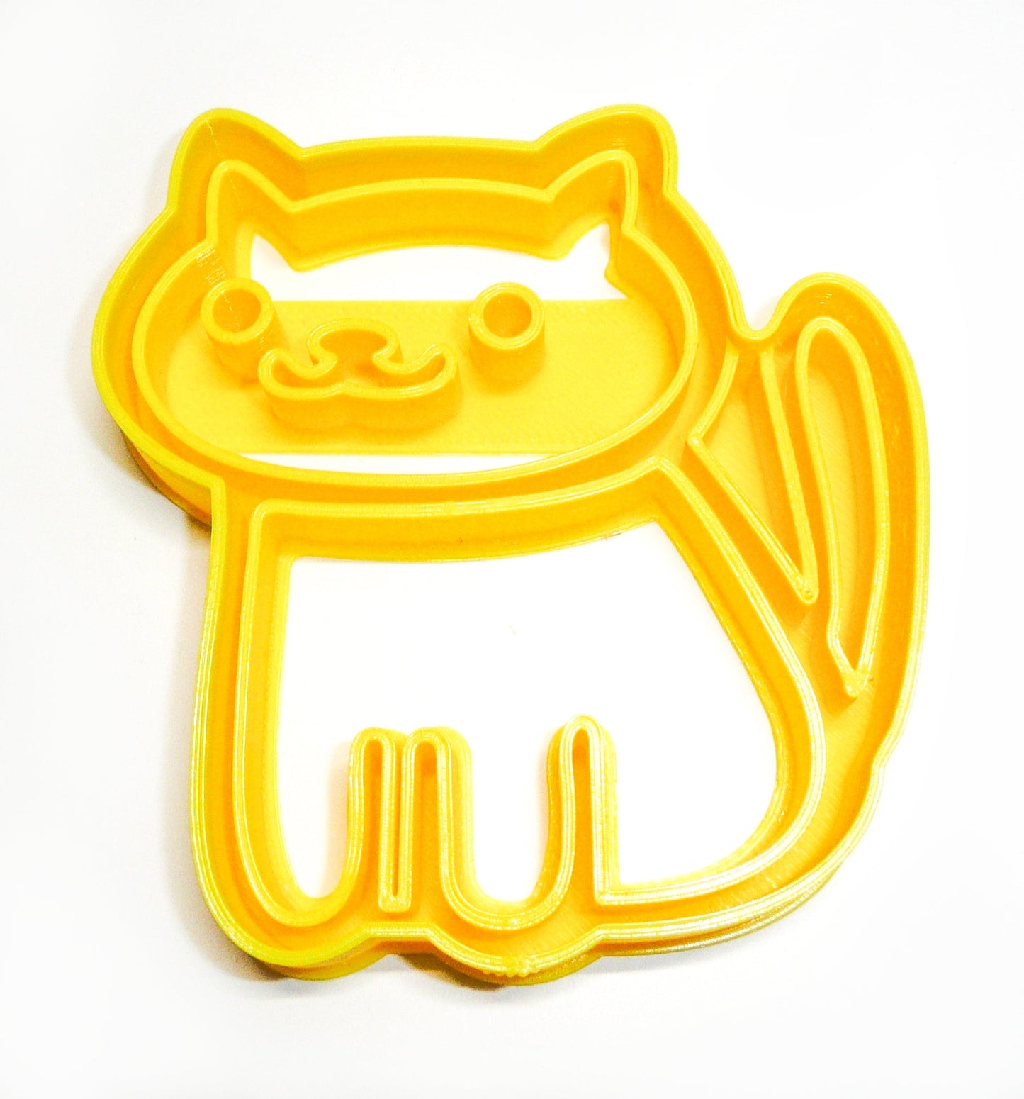 Japanese Maneki Neko Cat Lucky Fortune Cookie Cutter Made In USA PR547