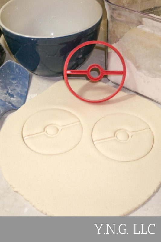Pokemon Pokeball Poke Ball Cookie Cutter Made In USA PR548