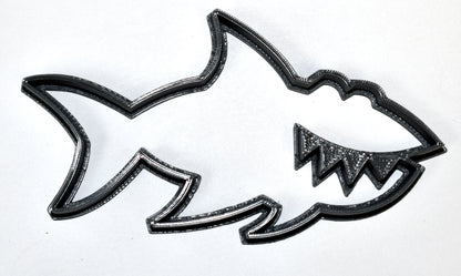Shark Fish Ocean Sea Predator Cartoon Cookie Cutter Made In USA PR595