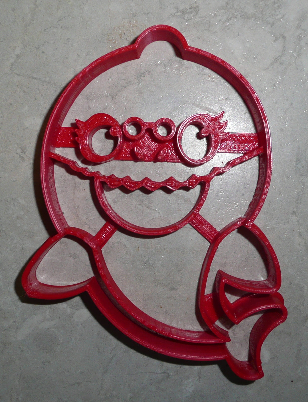 Grandma Shark Baby Cartoon Song Dance Cookie Cutter Made In USA PR2452