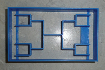Sports Basketball Tournament Playoff Bracket Cookie Cutter Made In USA PR2419