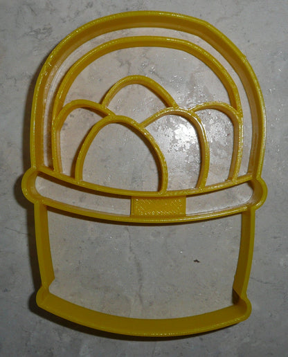 Easter Egg Basket Farm Eggs Bunny Treat Cookie Cutter Made In USA PR2444