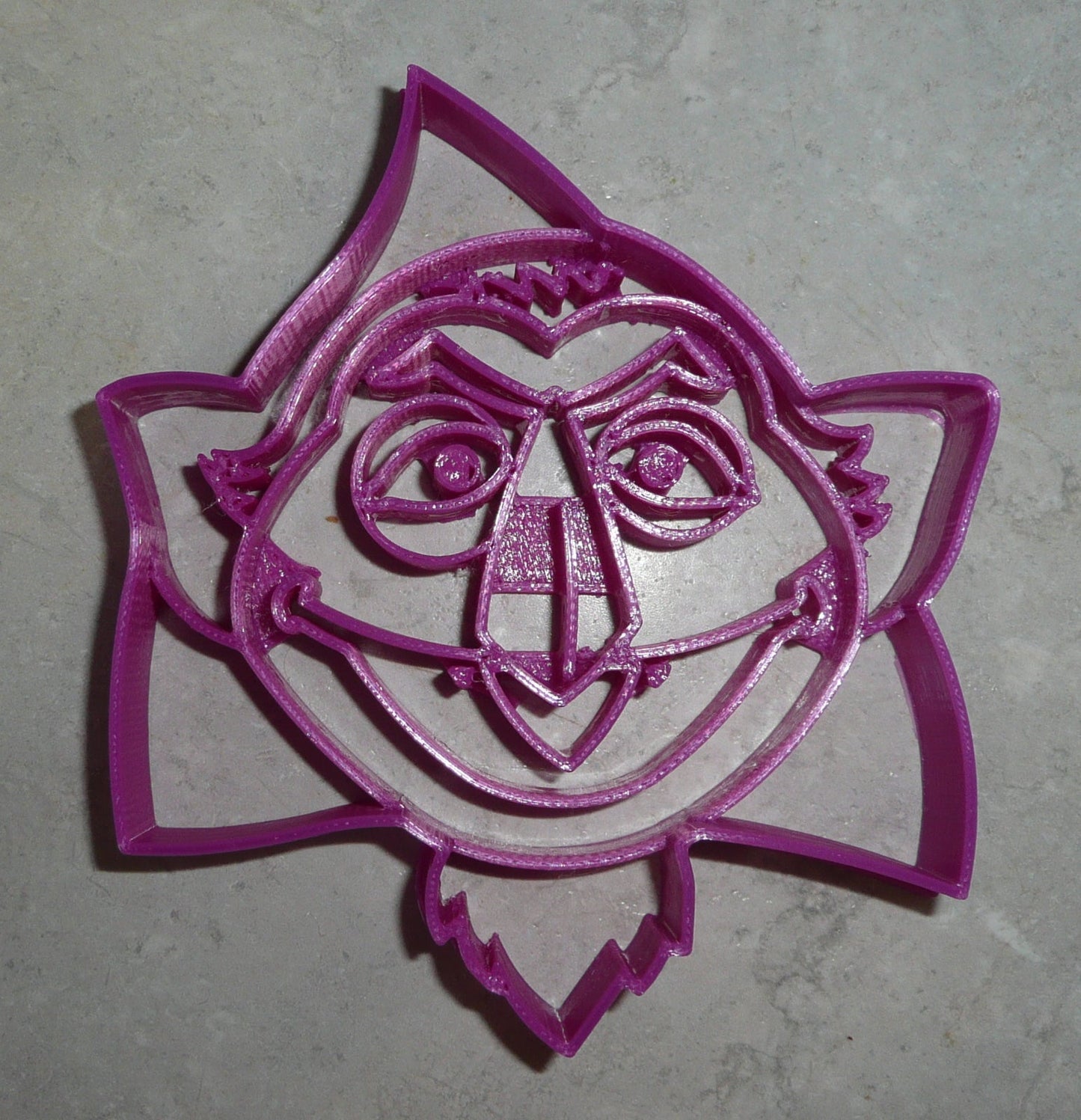 Count Von Count Face Sesame Street Muppet Cookie Cutter Made In USA PR2252