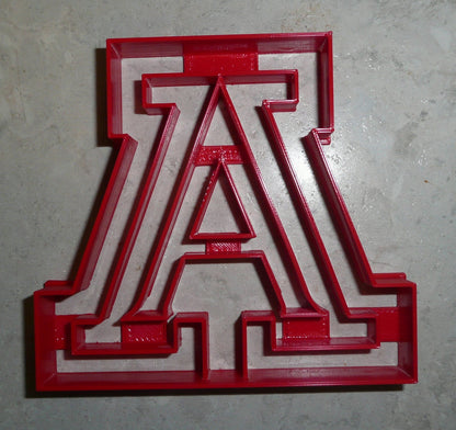 University Of Arizona Wildcats A Logo Sports Cookie Cutter Made In USA PR2455