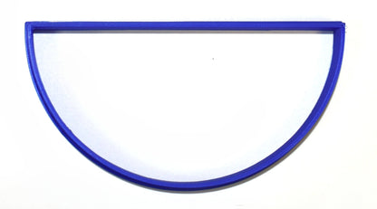 Half Circle Semi-Circle Shape Cookie Cutter Made In USA PR712