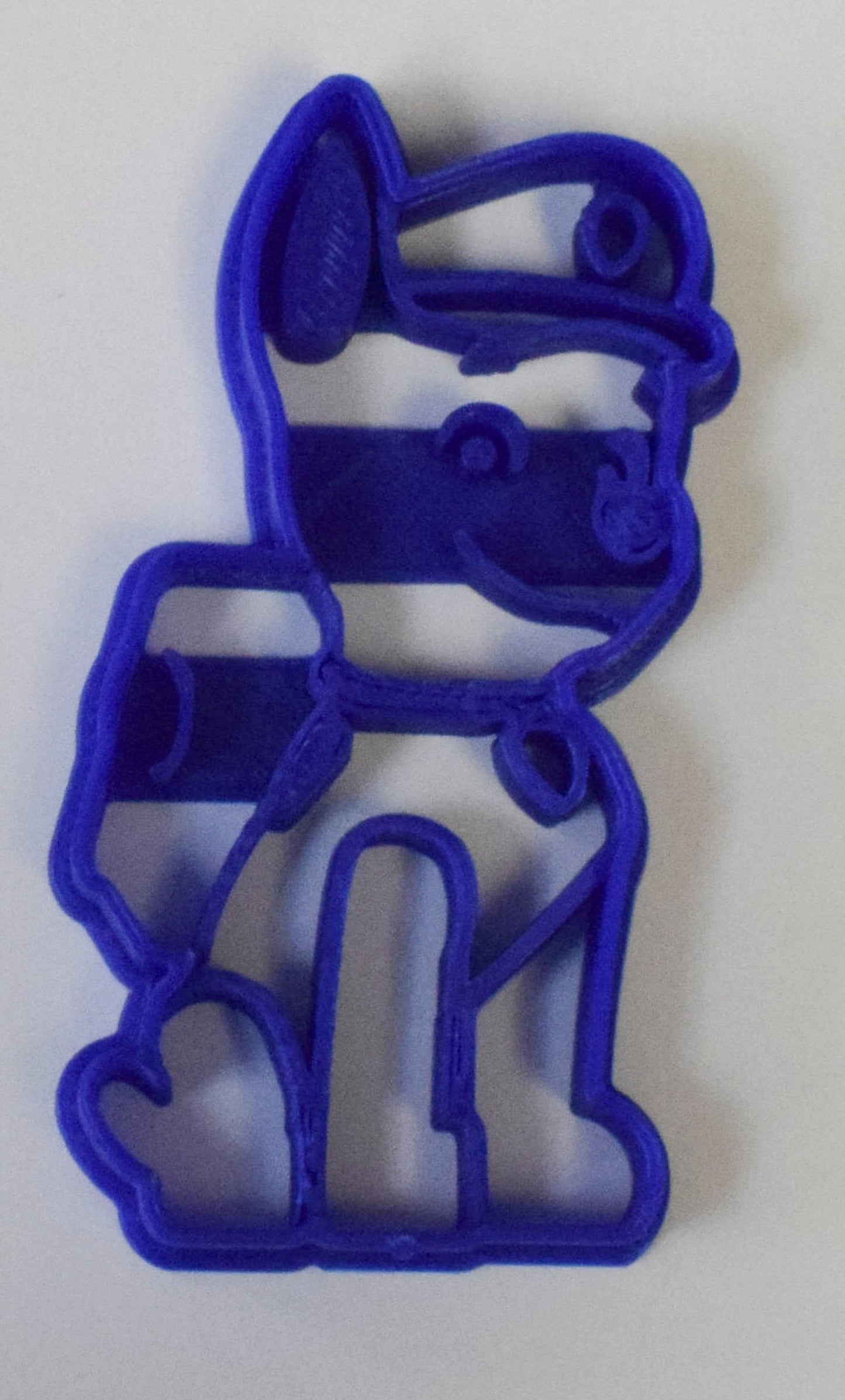 6x Chase Paw Patrol Fondant Cutter Cupcake Topper 1.75 IN USA FD786