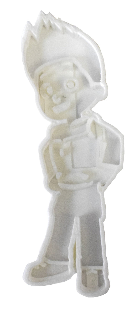 6x Ryder Paw Patrol Fondant Cutter Cupcake Topper 1.75 IN USA FD788