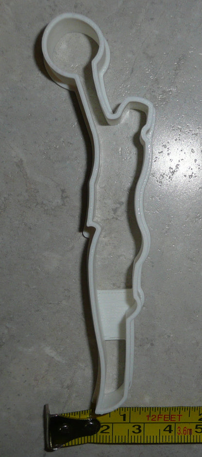 Basketball Player Jump Shot Outline Sports Cookie Cutter Made In USA PR2413