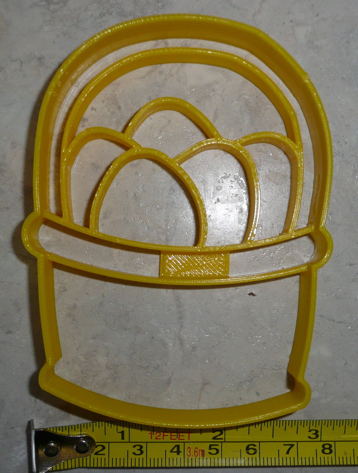 Easter Egg Basket Farm Eggs Bunny Treat Cookie Cutter Made In USA PR2444