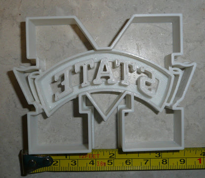 Mississippi M State University Sports Cookie Cutter Made In USA PR2350