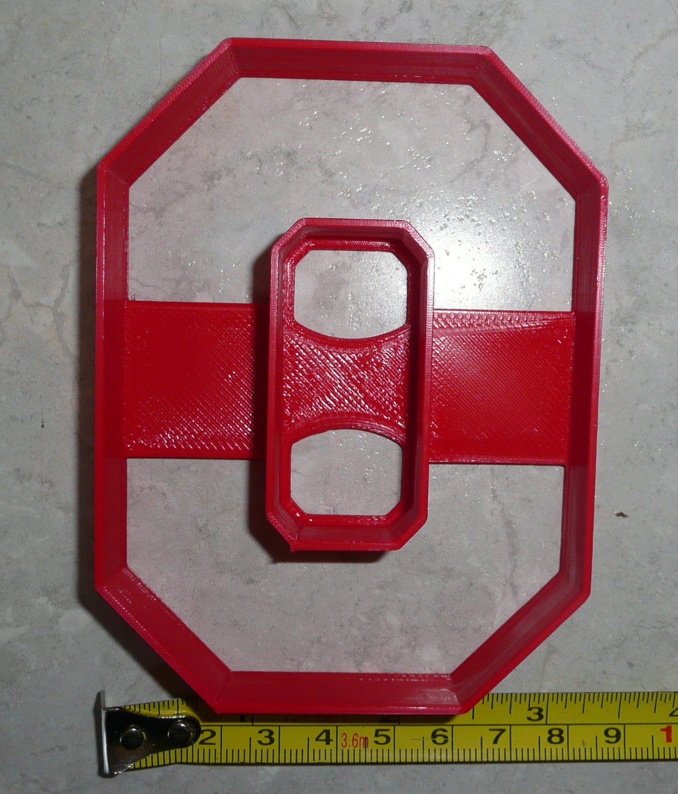 Ohio State University Buckeyes O Logo Sport Cookie Cutter Made In USA PR2453