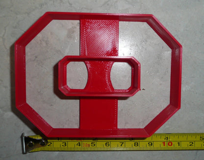 Ohio State University Buckeyes O Logo Sport Cookie Cutter Made In USA PR2453