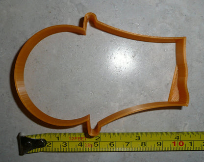 Basketball Ball Net Hoop Rim Outline Sports Cookie Cutter Made In USA PR2416