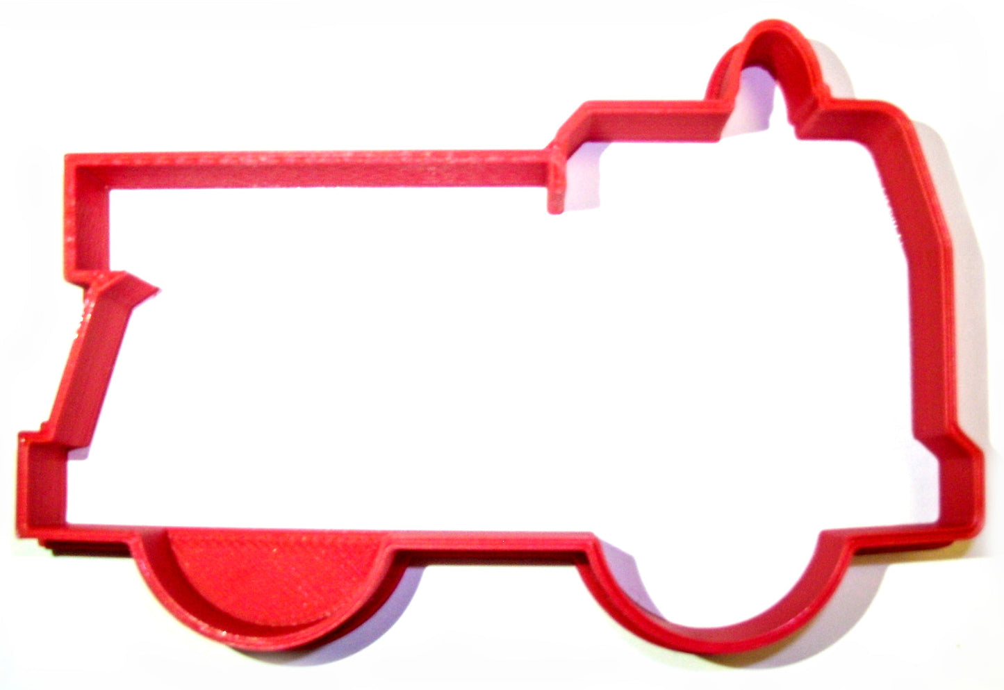 6x Fire Truck Firetruck Fondant Cutter Cupcake Topper 1.75 IN USA FD909