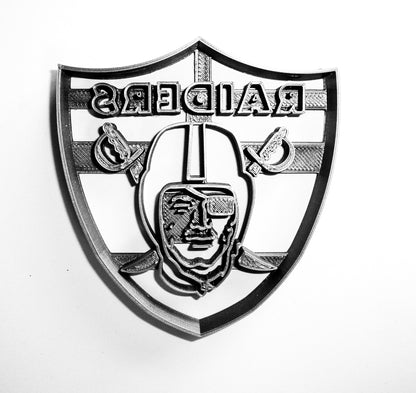 Las Vegas Raiders NFL Football Team Cookie Cutter Made In USA PR941