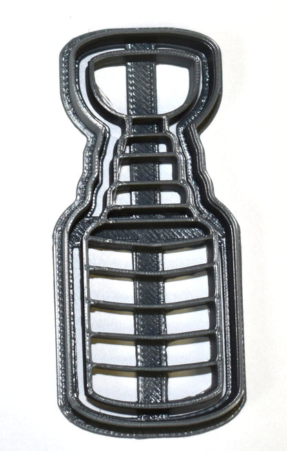 6x Stanley Cup NHL Hockey Fondant Cutter Cupcake Topper 1.75 IN USA FD737