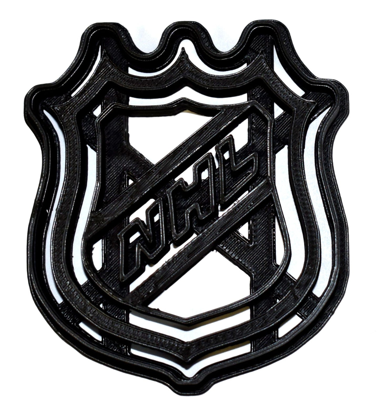 6x NHL Hockey Fondant Cutter Cupcake Topper 1.75 IN USA FD734